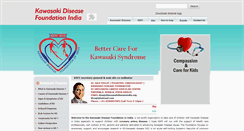 Desktop Screenshot of kawasakidiseaseindia.org